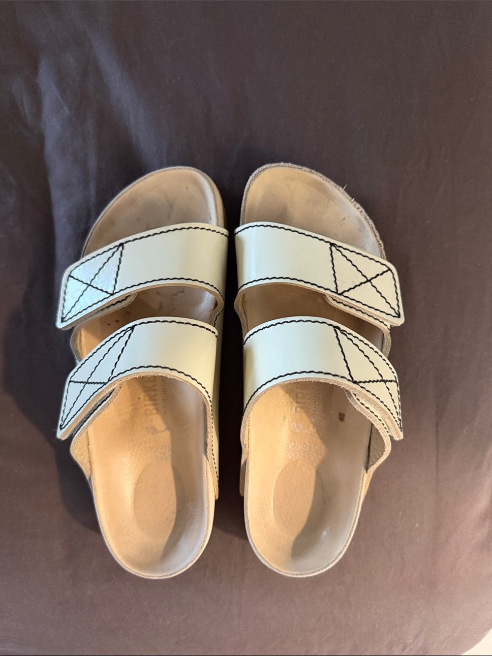 Staud x Birkenstock sandals
